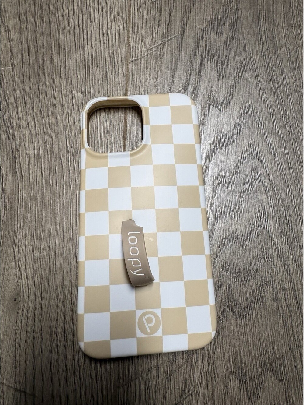 Lot 2 Loopy iPhone Case Righty Checkered 6.7 Fits iPhone Pro Max